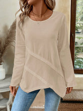 EMERY ROSE Women Asymmetric Hem White Blouse